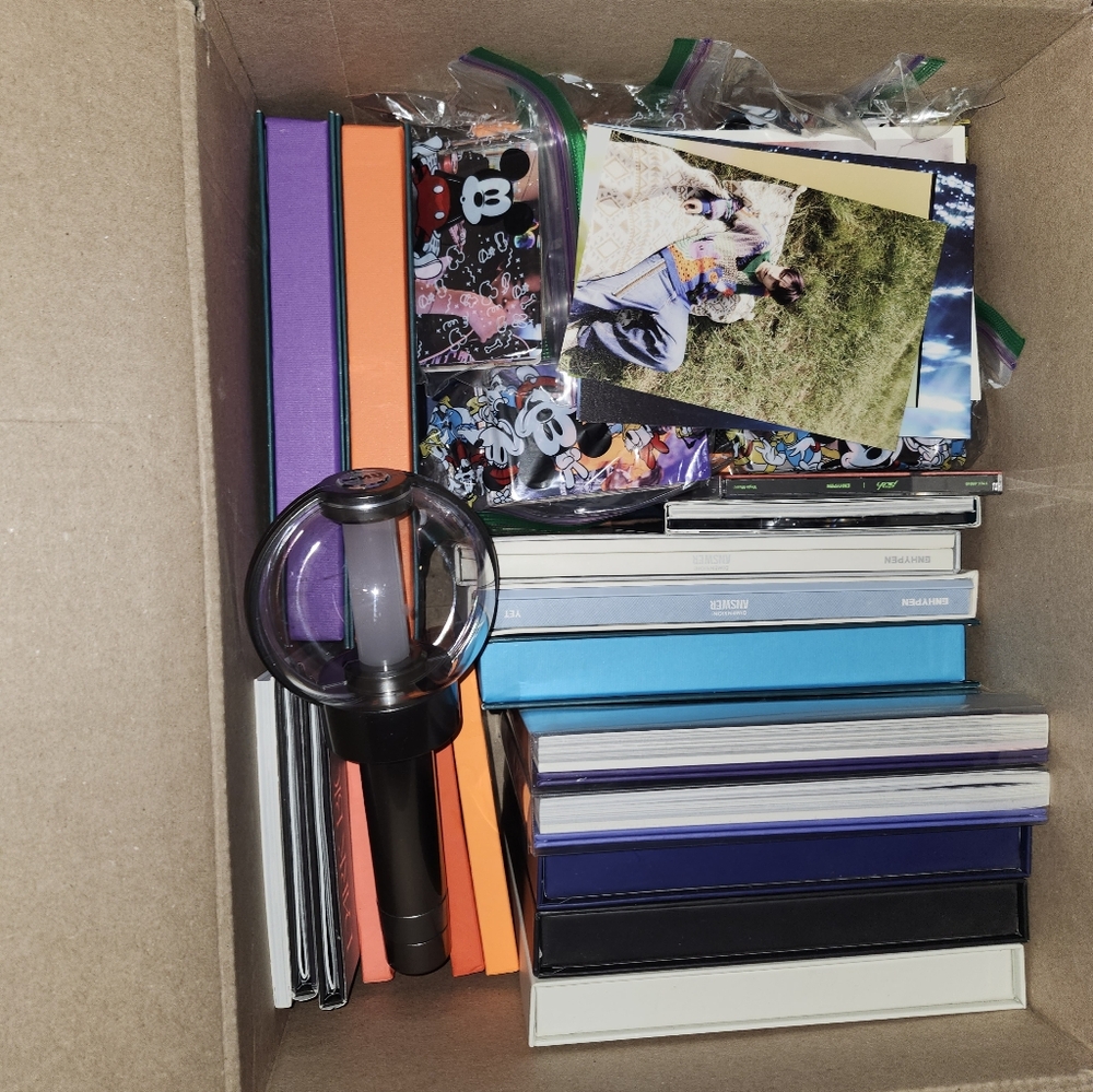 Enhypen Album Collection with Lightstick